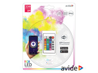 Avide Kit Fita 150 Leds 5050 RGB 12V 5M IP65 WIFI+ IR Avide Kit Fita 150 Leds 5050 RGB 12V 5M IP65 WIFI+ IR